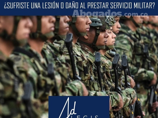 Sufriste una lesion o daño a prestar el servicio militar?